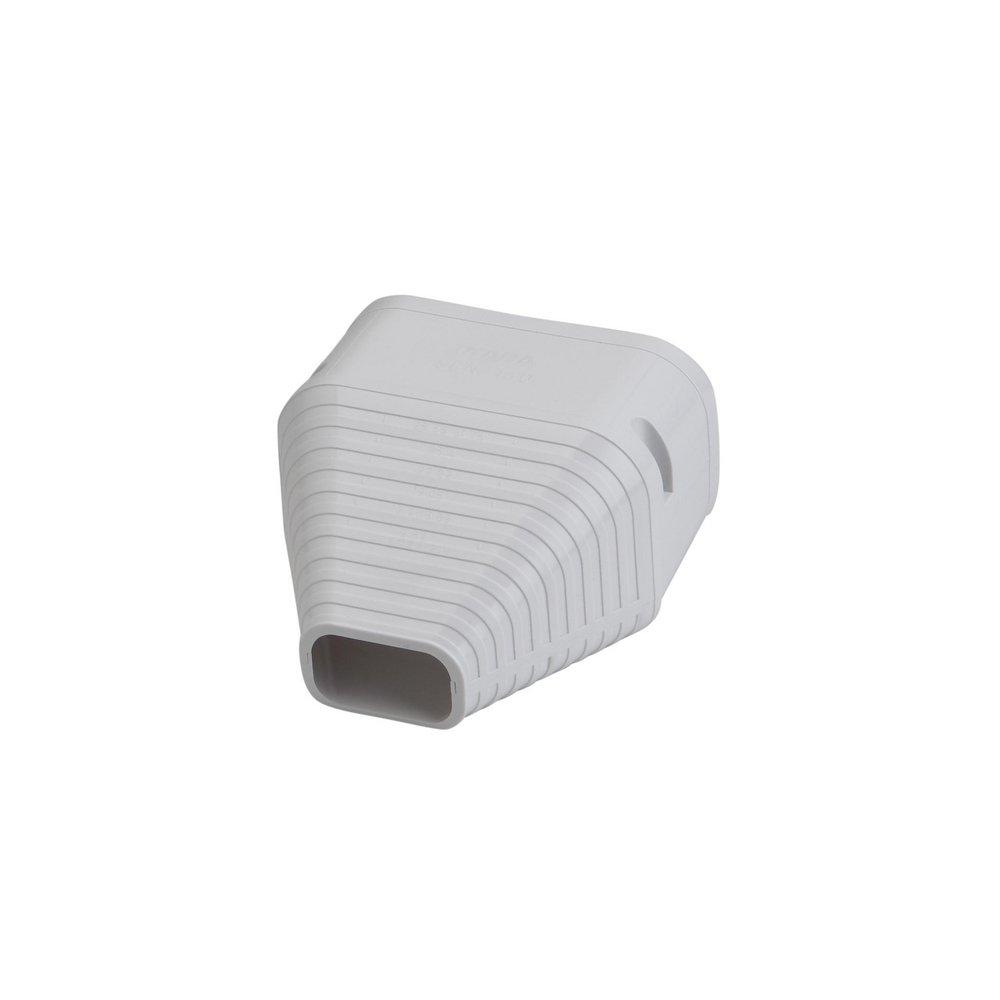 Slimduct&reg; White *CVR SEN End Fitting 140 White 