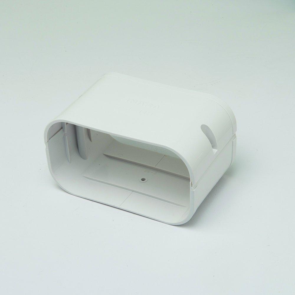 Slimduct® White Slip Joint Coupling in White 