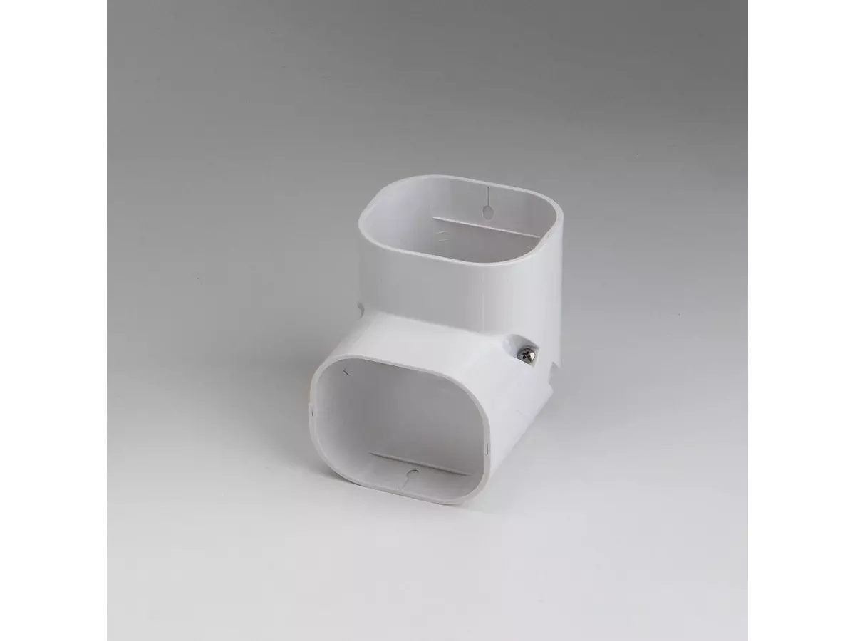 Slimduct 86002 Degree elbow in white