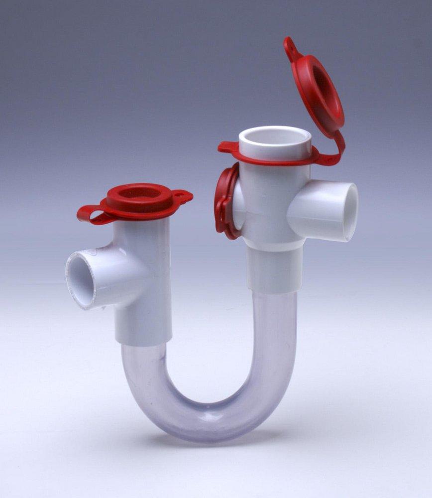 Rectorseal 8-1/2 x 14-1/2 in. Condensate Drain Pan Trap Push Plastic 