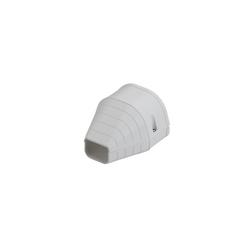 4-1/2 x 3-1/2 in. Line Set Cover System Plastic in White