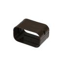 Slimduct&reg; Brown 5-1/2 in. Line Set Cover System Plastic in Brown 