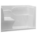 American Standard White 30 x 60 in. Acrylic Shower with Right Hand Seat 