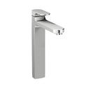 2.2 gpm 1-Hole Bathroom Faucet with Single Lever Handle and Grid Drain Assembly in Polished Chrome