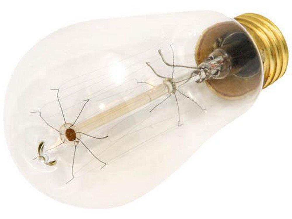 40W ST18 Incandescent Light Bulb with Medium Base 