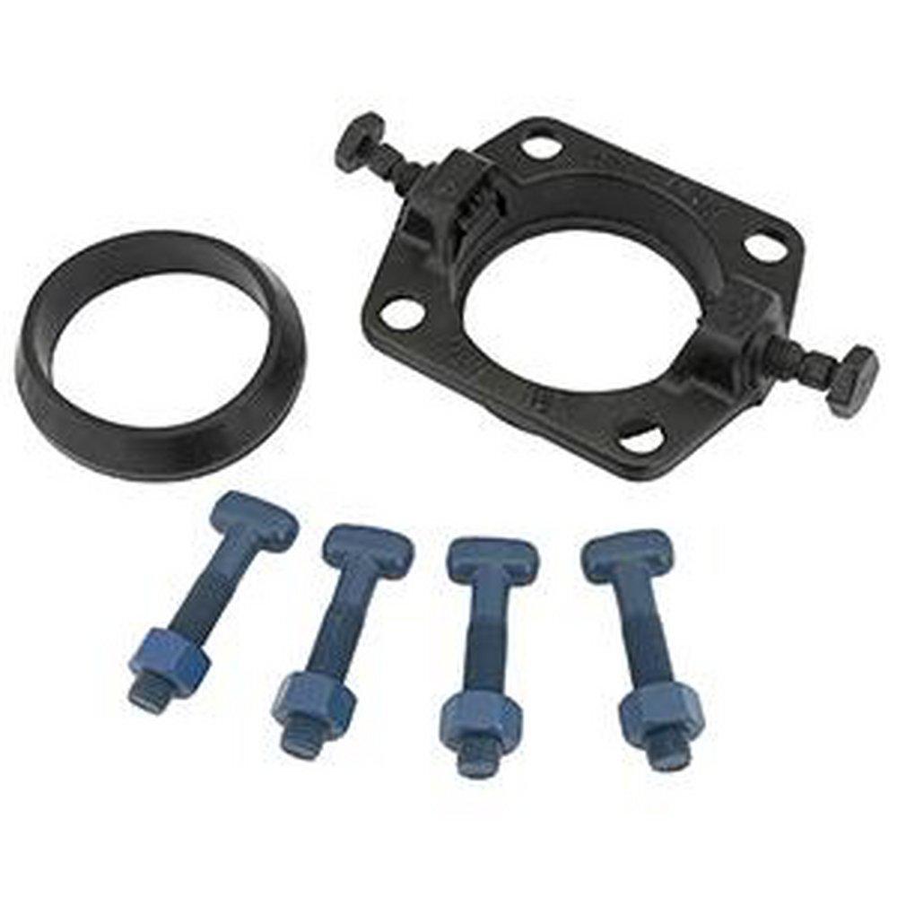 Ford Meter Box Ductile Iron Uni-Flange Retainer Glands with Hardware 