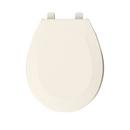 PROFLO&reg; Biscuit Round Closed Front Plastic Toilet Seat with Cover 