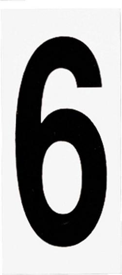 6-Number Address Light in White