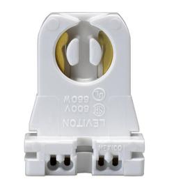 660W 600V Medium Profile Standard Twist-In Rapid Start Application Socket in White