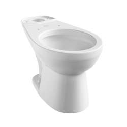 Standard Height Round Toilet Bowl in White