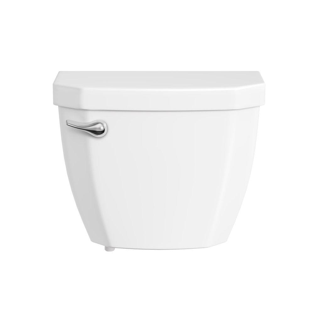 PROFLO&reg; White 1.28 gpf Floor Mount Toilet Tank 