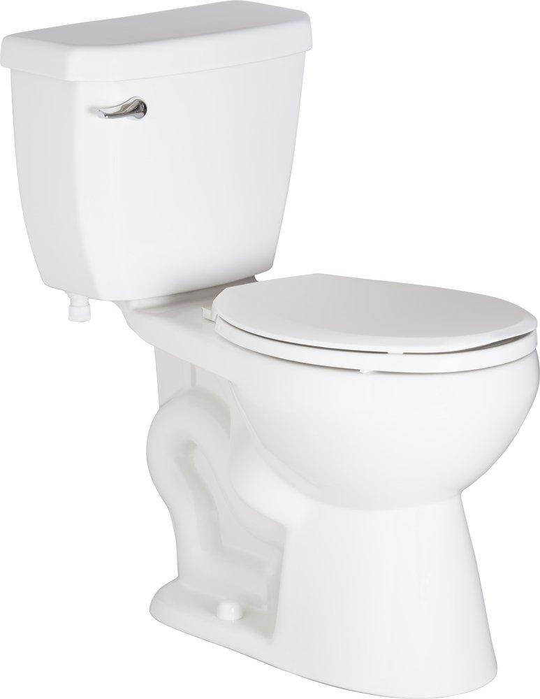 PROFLO&reg; White 1.28 gpf Floor Mount Toilet Tank 