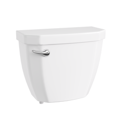1.28 gpf Single Flush Toilet Tank with Left-Hand Trip Lever in White