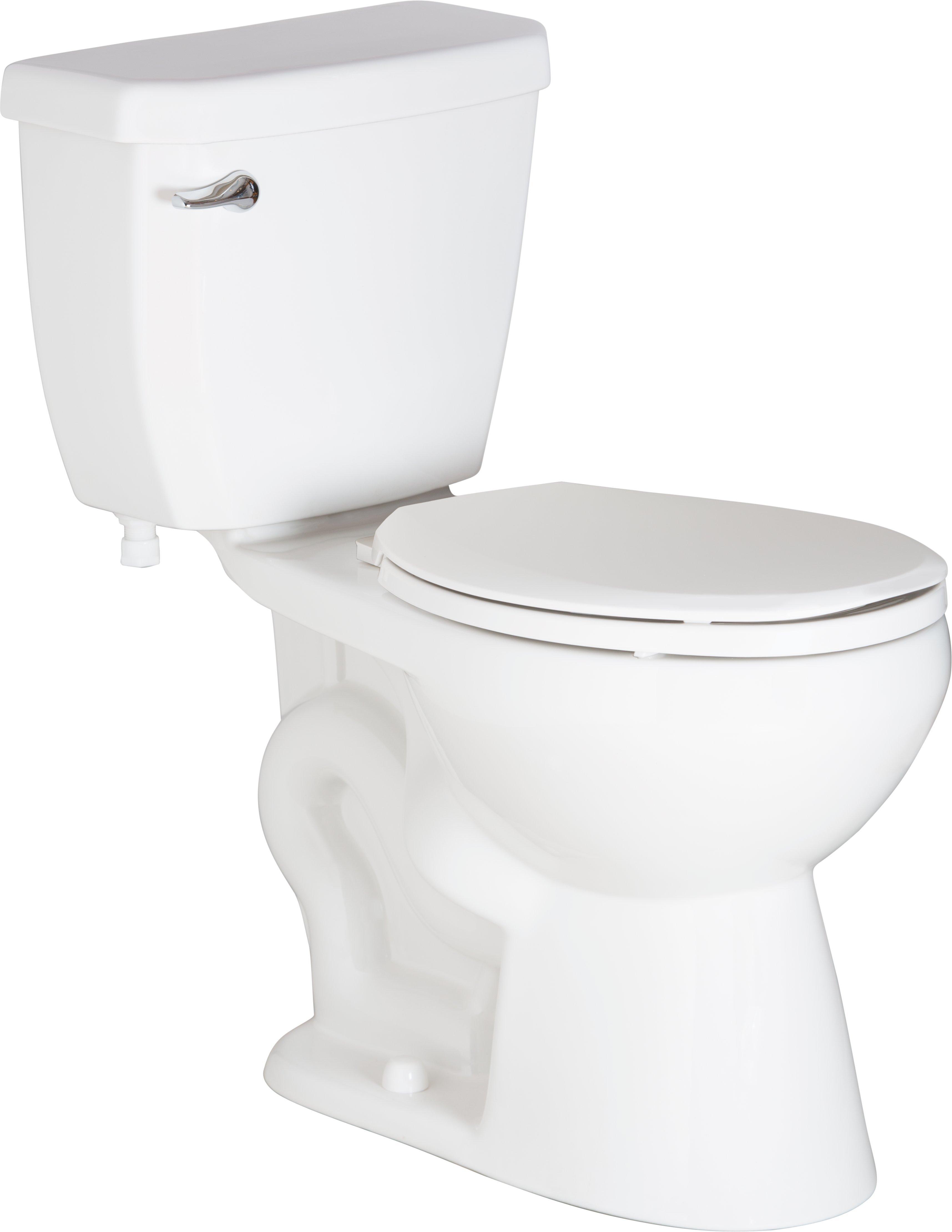 PROFLO&reg; White 1.28 gpf Floor Mount Toilet Tank 