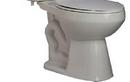 Elongated Toilet Bowl in White