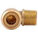 SharkBite&reg; Natural Brass Push x MNPT Brass 90 Degree Elbow 