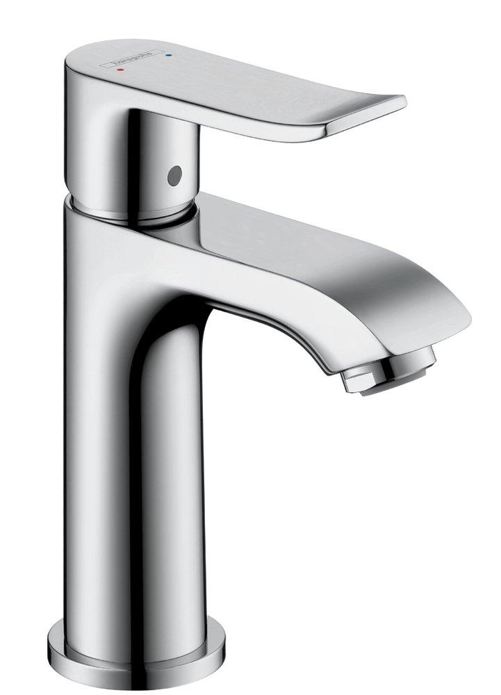 Hansgrohe Polished Chrome Single Handle Monoblock Bathroom Sink Faucet 