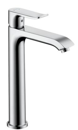Single Handle Vessel Filler Bathroom Sink Faucet in Polished Chrome