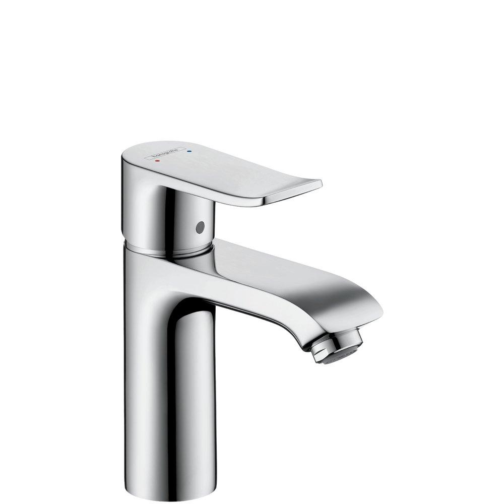 Hansgrohe Chrome Single Handle Monoblock Bathroom Sink Faucet 