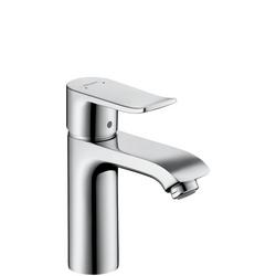 Single Handle Monoblock Bathroom Sink Faucet in Chrome