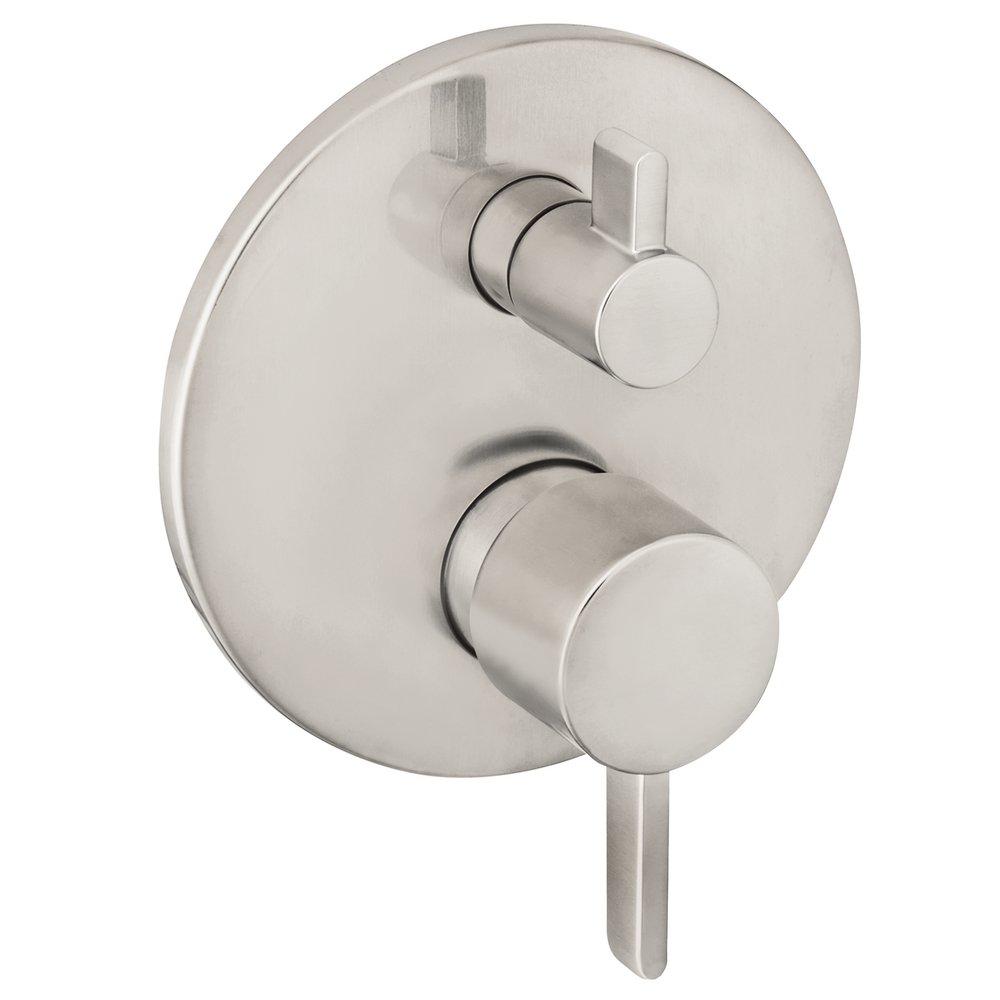 Hansgrohe Brushed Nickel Two Handle Bathtub & Shower Faucet (Trim Only) 