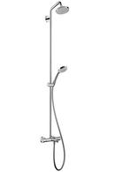 Hansgrohe Polished Chrome Showerpipe Tub and Shower 