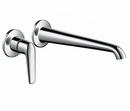 2-Hole Lavatory Faucet Trim with Single Lever Handle in Polished Chrome