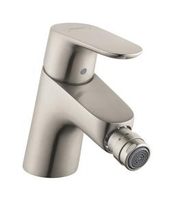 Horizontal Bidet Faucet in Brushed Nickel