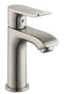 Hansgrohe Brushed Nickel Single Handle Monoblock Bathroom Sink Faucet 