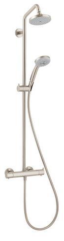Hansgrohe Brushed Nickel 2 gpm Showerpipe 