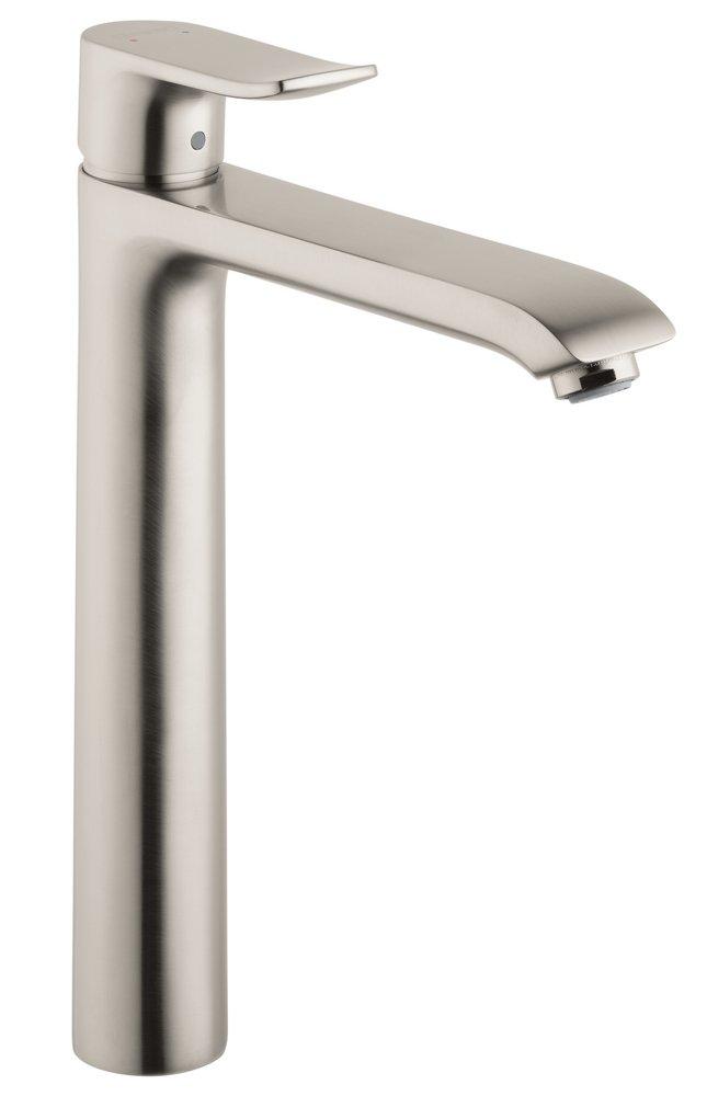Hansgrohe Brushed Nickel Single Handle Vessel Filler Bathroom Sink Faucet 