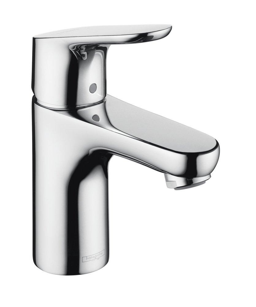 Hansgrohe Polished Chrome Single Handle Monoblock Bathroom Sink Faucet 