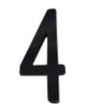 4 in. Number 4 for Aero-Lite PLHN3 Lighted Address Signs