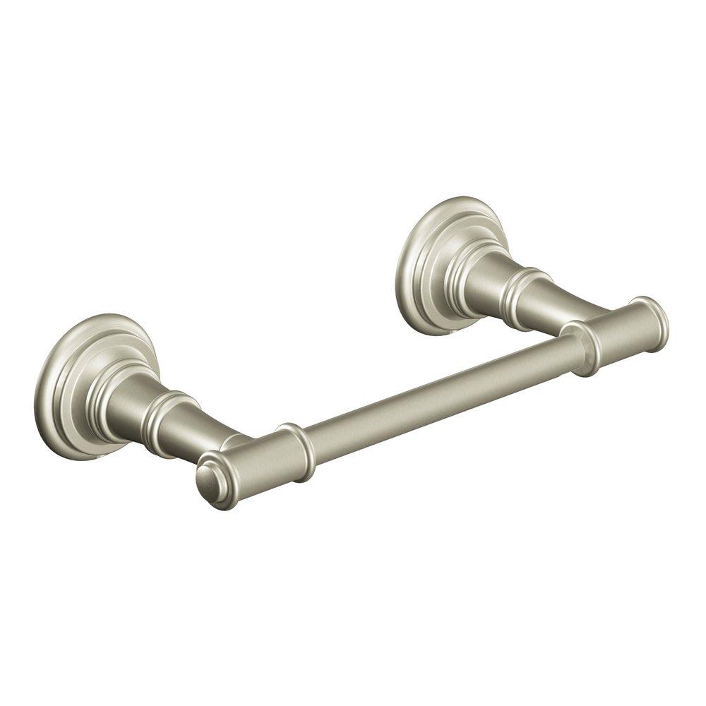 Moen Brushed Nickel Wall Mount Toilet Tissue Holder 