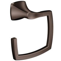 Rectangular Open Towel Ring in Oil Rubbed Bronze