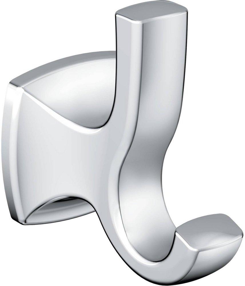 Moen Polished Chrome 2 Robe Hook 