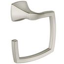 Moen Brushed Nickel Rectangular Open Towel Ring 