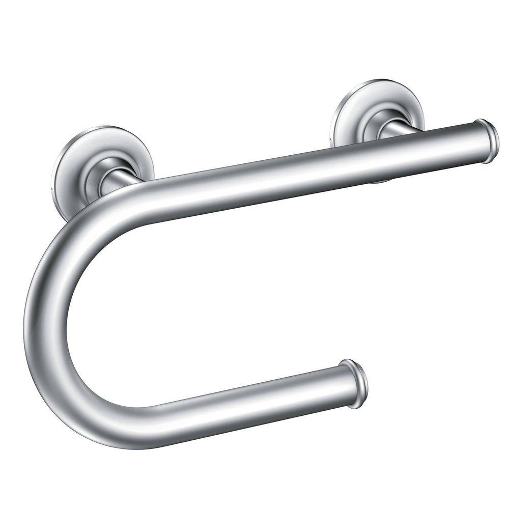 Moen Polished Chrome 12 in. Grab Bar 