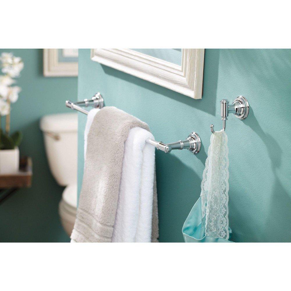 Creative Specialties International Brushed Nickel Single Robe Hook 