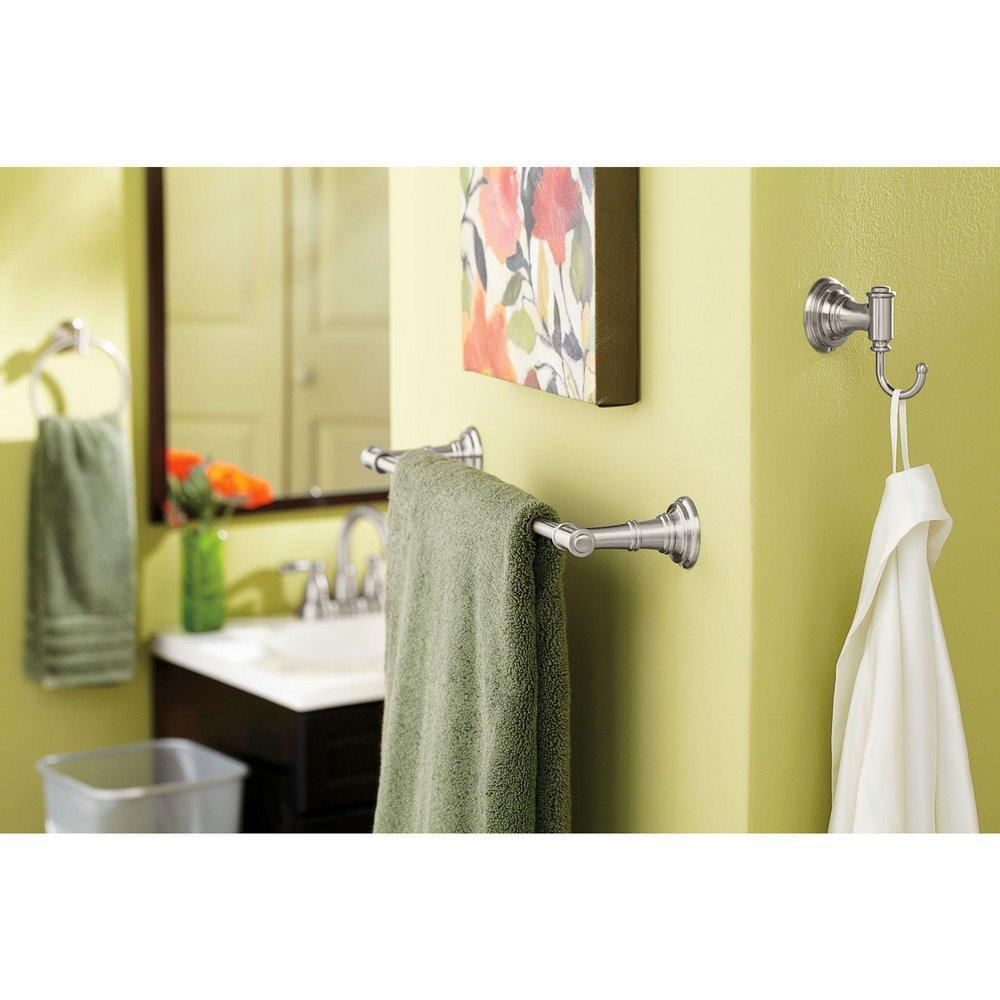 Creative Specialties International Brushed Nickel Single Robe Hook 