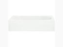 Sterling White 60 x 29 in. Soaker Alcove Bathtub in White 