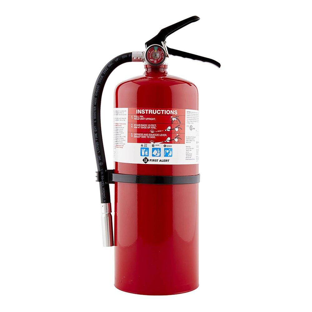 First Alert Red Multi Purpose Rechargable Fire Extinguisher 