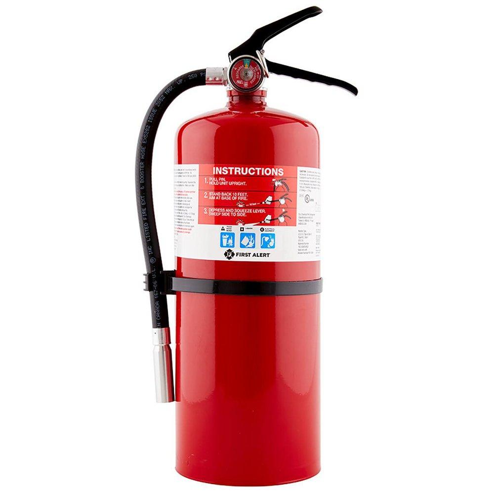 First Alert Red Multi Purpose Rechargable Fire Extinguisher 