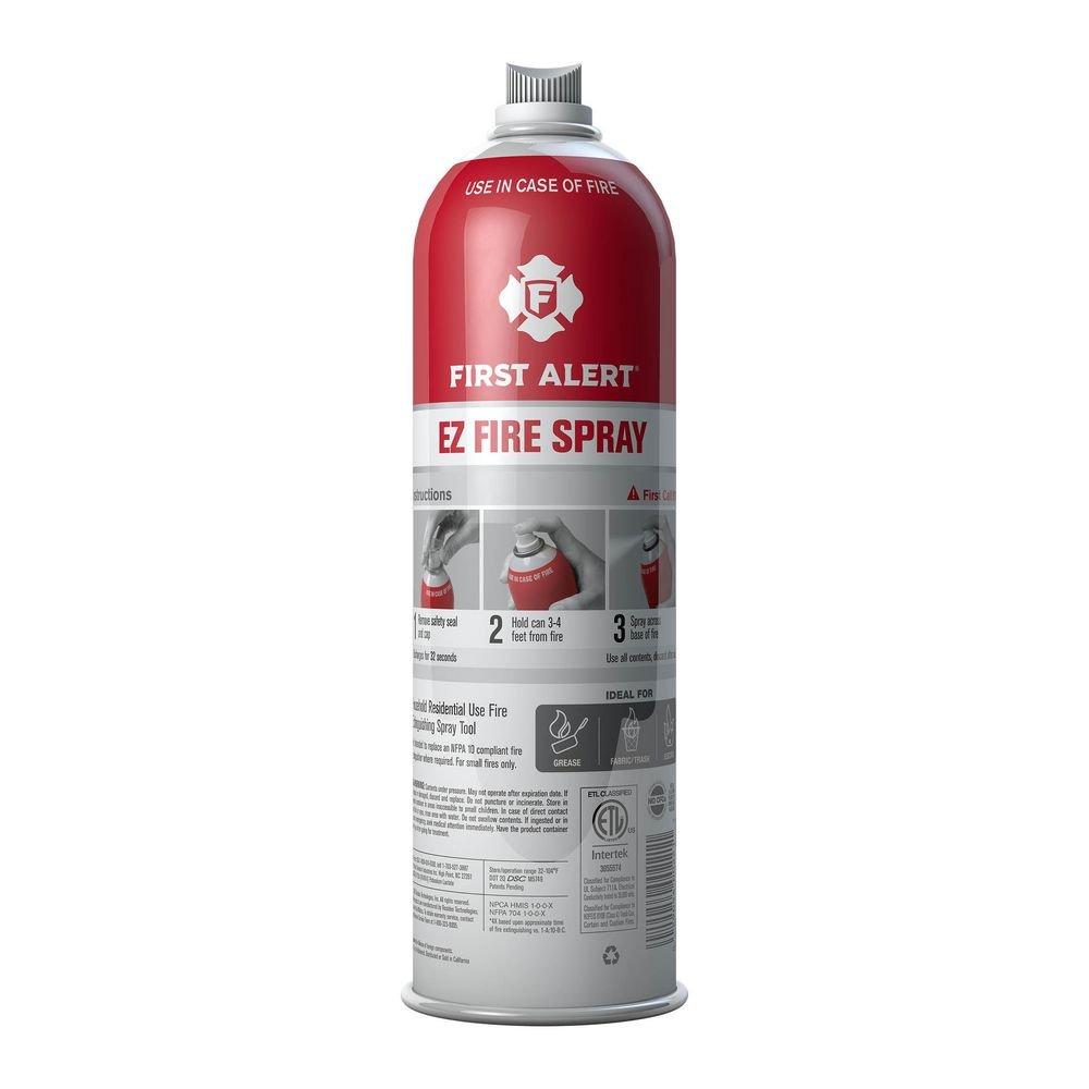 BRK Electronics Red Fire Extinguishing Spray 
