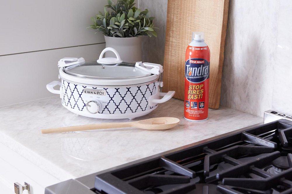 BRK Electronics Red Fire Extinguishing Spray 