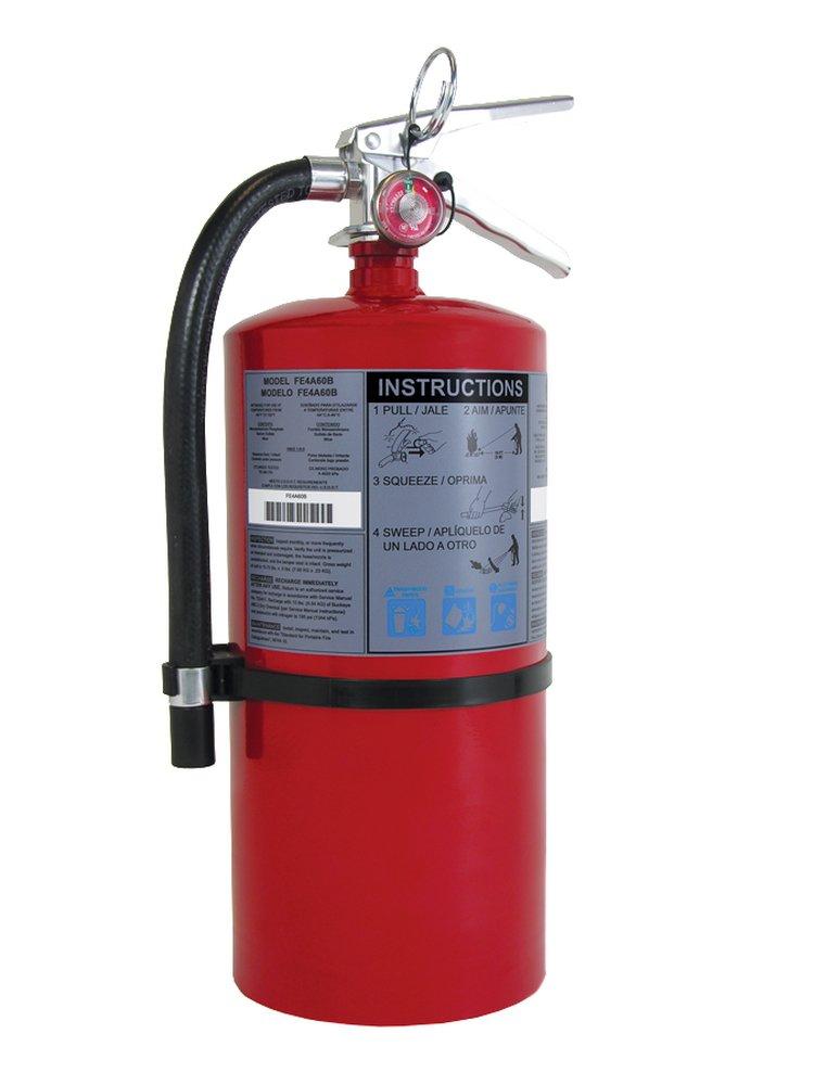 BRK Electronics Red Commercial Rechargeable Fire Extinguisher 