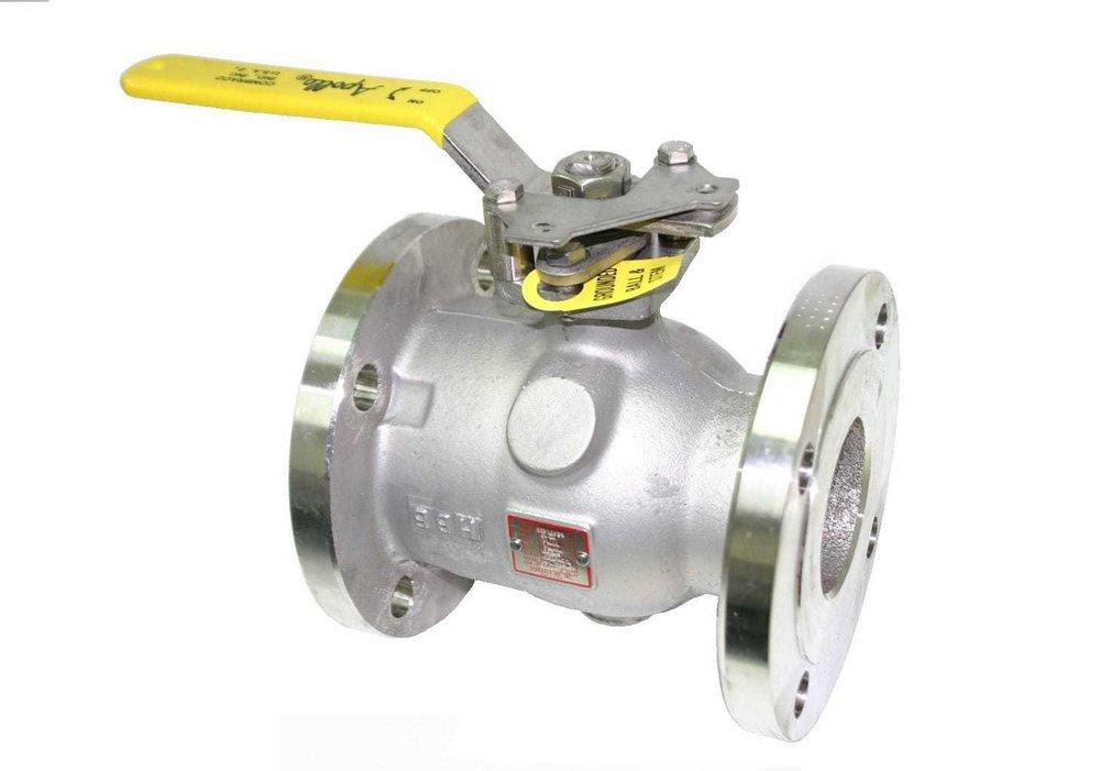 Not For Potable Use 8 Stainless Steel 300 # Flanged Full Port BV Gear Operator 