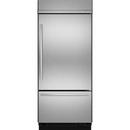 35-1/4 in. 15.3 cu. ft. Bottom Mount Freezer Refrigerator in Stainless Steel