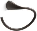 KOHLER Oil Rubbed Bronze Round Open Towel Ring 