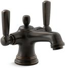 KOHLER Oil Rubbed Bronze Two Handle Bathroom Sink Faucet 